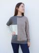 MAGLIA M/L VAGABUNDO PERLA BEIGE PANNA